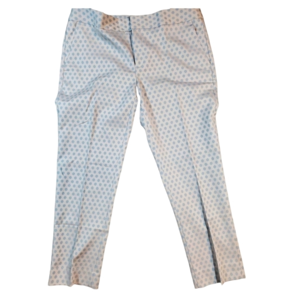 BANANA REPUBLIC polka dot trousers 12